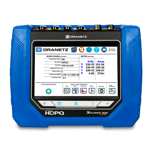 Bộ phân tích Dranetz Xplorer 400 Plus