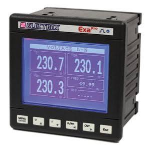 Thiết bị phân tích chất lượng điện Electrex Exa Pro 96 H PQ Log